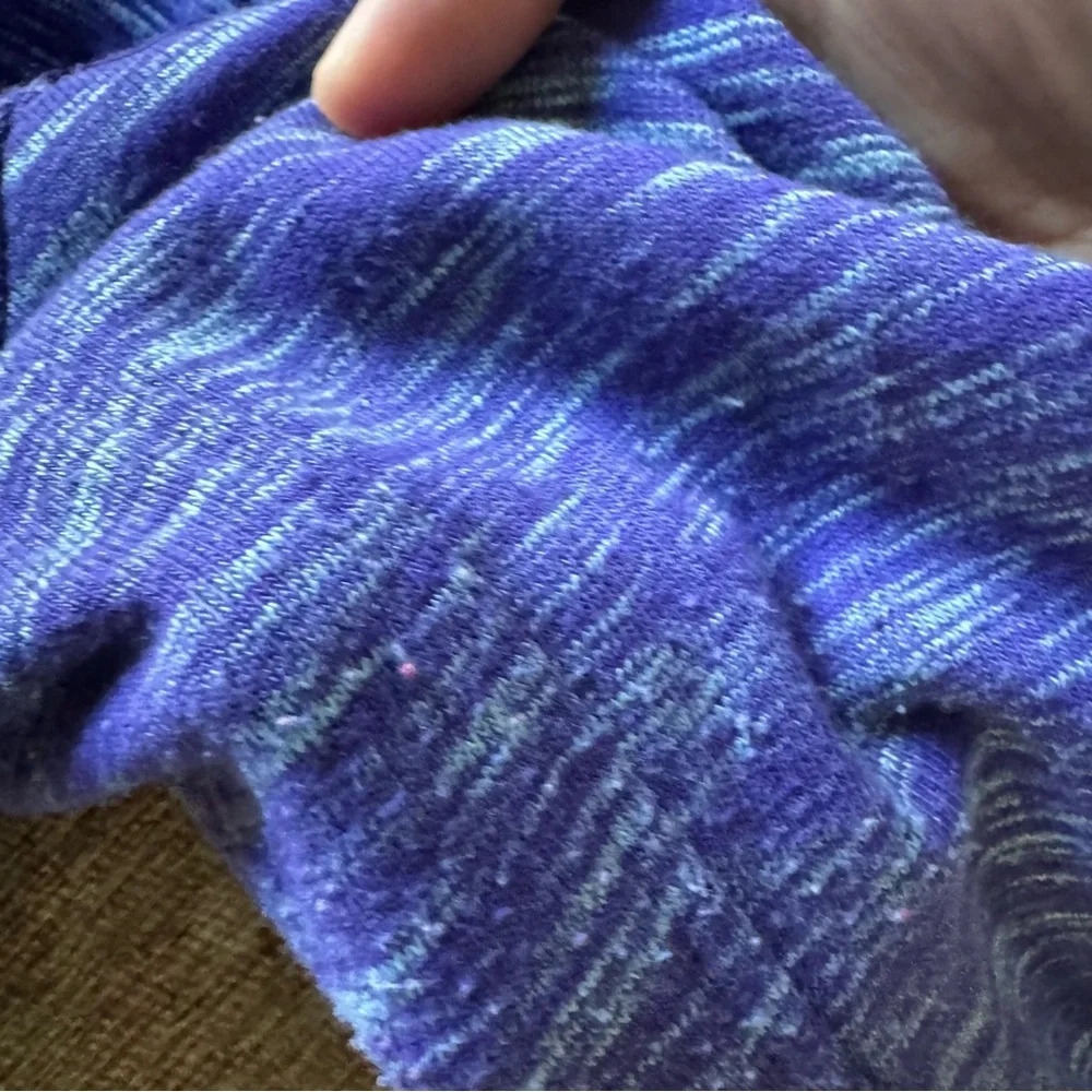 Avalanche Loma Snap Pullover Sweater Small Purple Aster Bay Quarter Snap Cozy - Picture 13 of 15